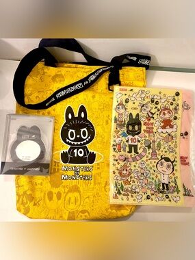 10th Anniversary Monsters by Monsters Canvas Tote-Folder-Mirror/Chain!